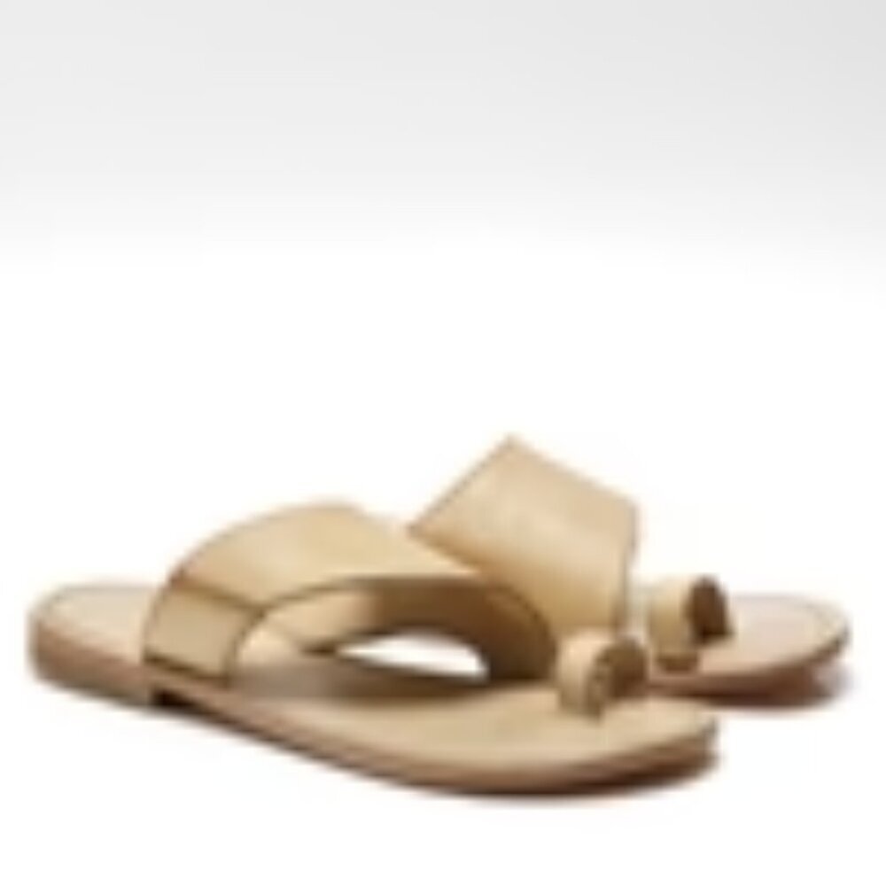 NIB Free People - Sant Antoni Slide in Popcorn Sz 8 - Picture 2 of 7